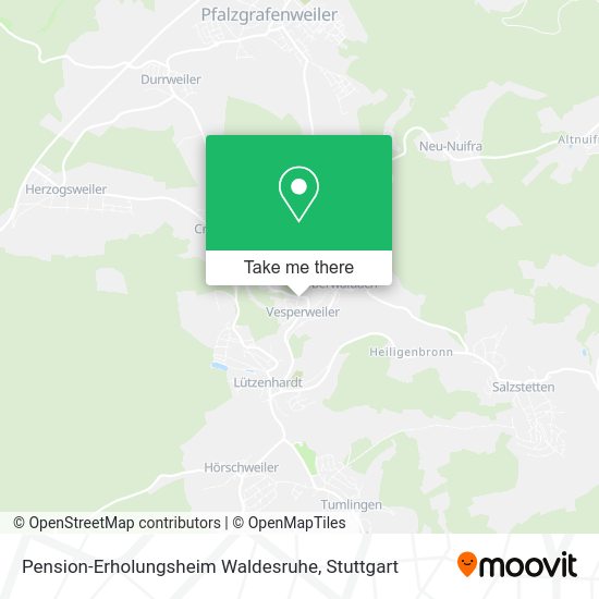 Карта Pension-Erholungsheim Waldesruhe