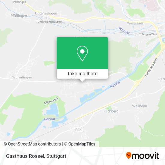 Карта Gasthaus Rossel