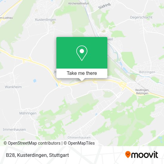Карта B28, Kusterdingen