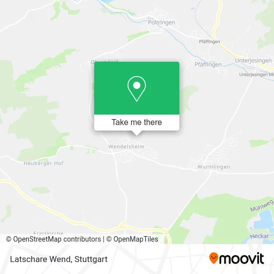 Карта Latschare Wend