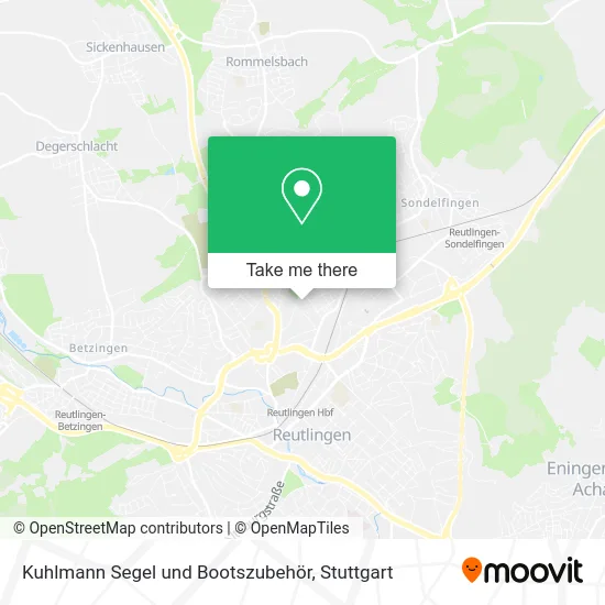 Карта Kuhlmann Segel und Bootszubehör