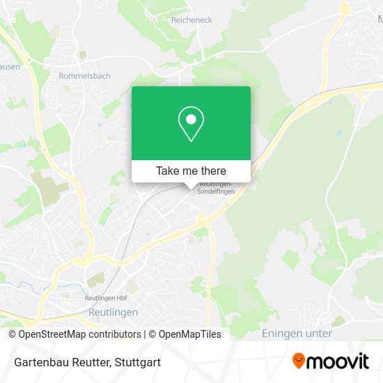 Карта Gartenbau Reutter