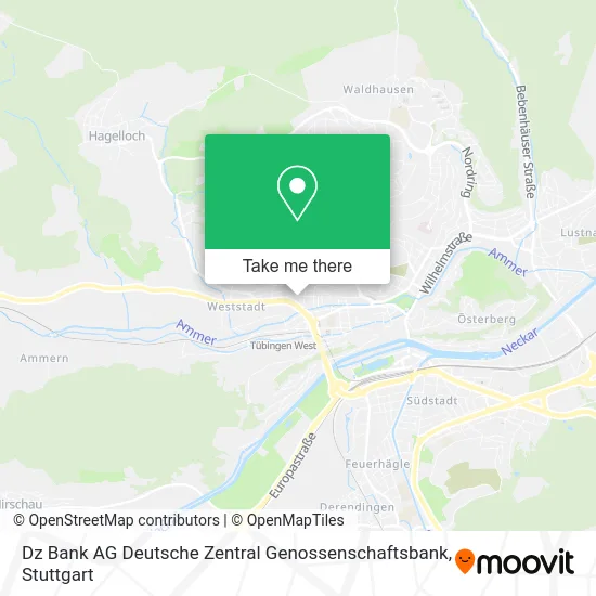 Карта Dz Bank AG Deutsche Zentral Genossenschaftsbank