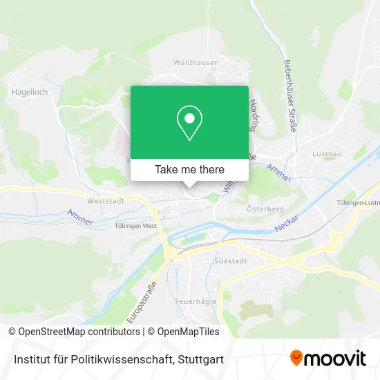 Карта Institut für Politikwissenschaft