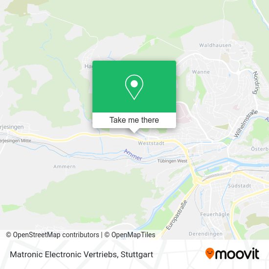 Matronic Electronic Vertriebs map