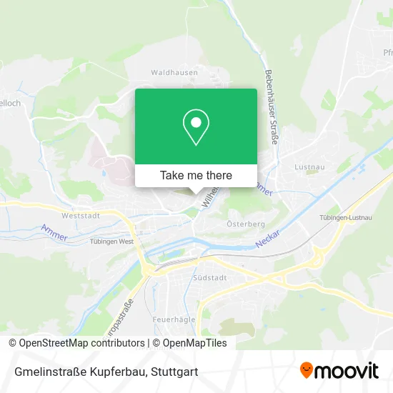 Карта Gmelinstraße Kupferbau