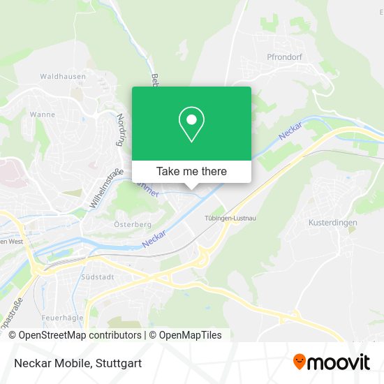 Карта Neckar Mobile