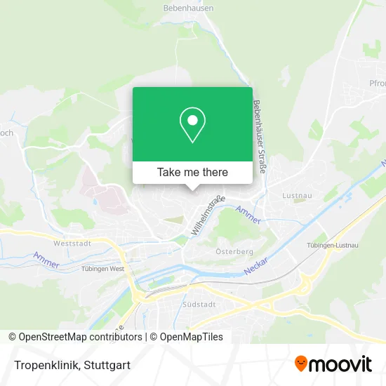 Карта Tropenklinik