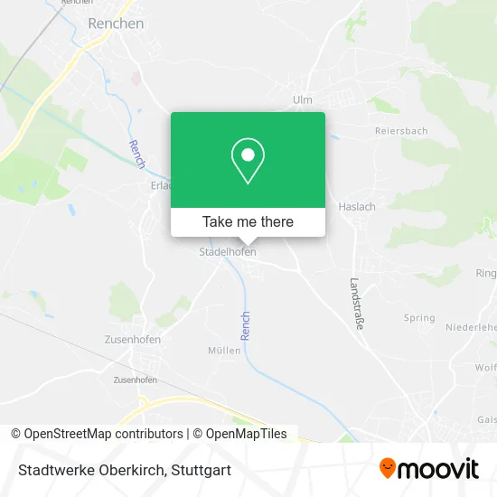 Карта Stadtwerke Oberkirch