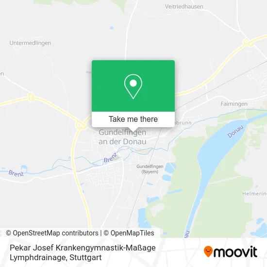 Карта Pekar Josef Krankengymnastik-Maßage Lymphdrainage