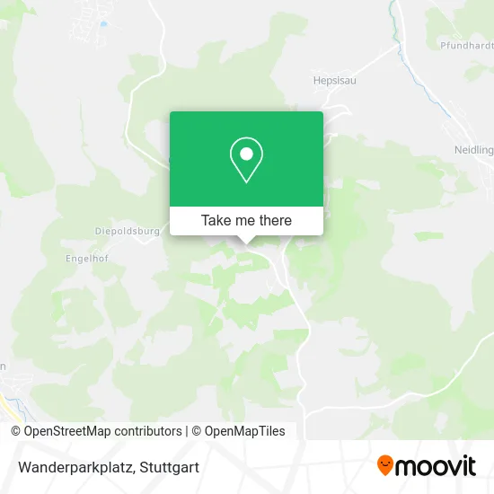 Карта Wanderparkplatz