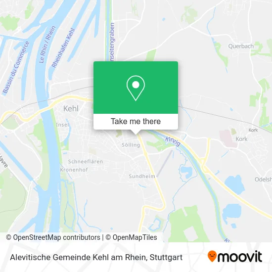 Карта Alevitische Gemeinde Kehl am Rhein