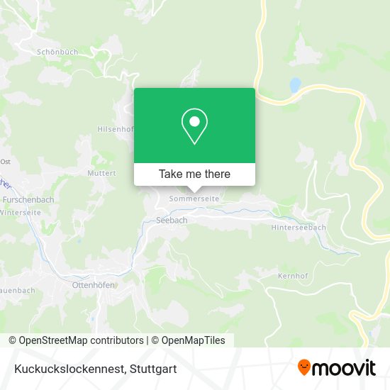 Карта Kuckuckslockennest