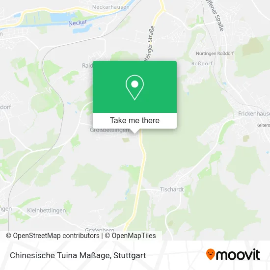 Карта Chinesische Tuina Maßage