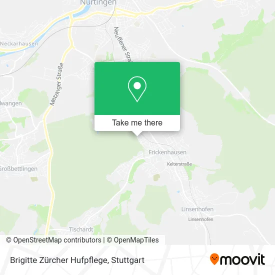 Карта Brigitte Zürcher Hufpflege