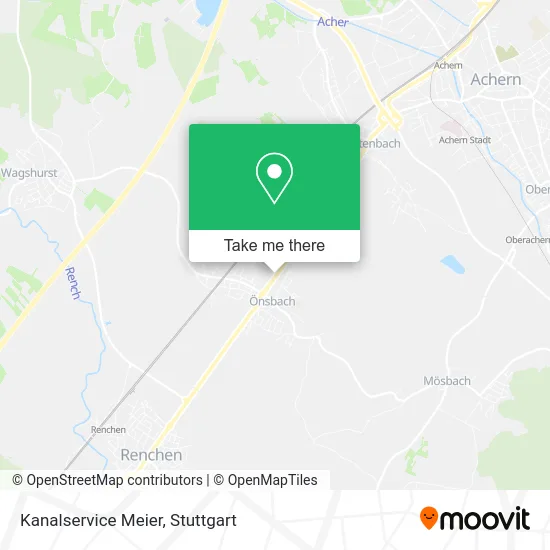 Карта Kanalservice Meier