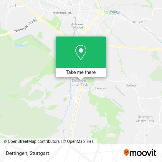 Карта Dettingen