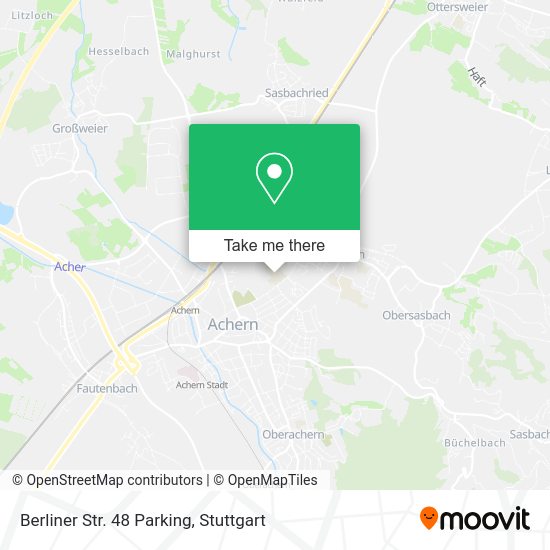 Карта Berliner Str. 48 Parking