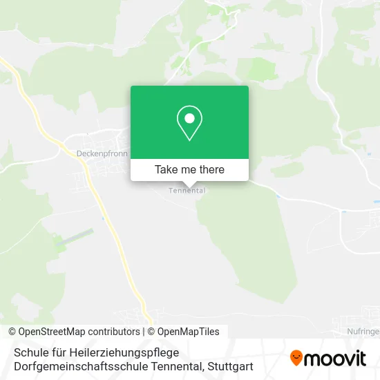 Schule für Heilerziehungspflege Dorfgemeinschaftsschule Tennental map