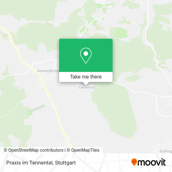 Карта Praxis im Tennental
