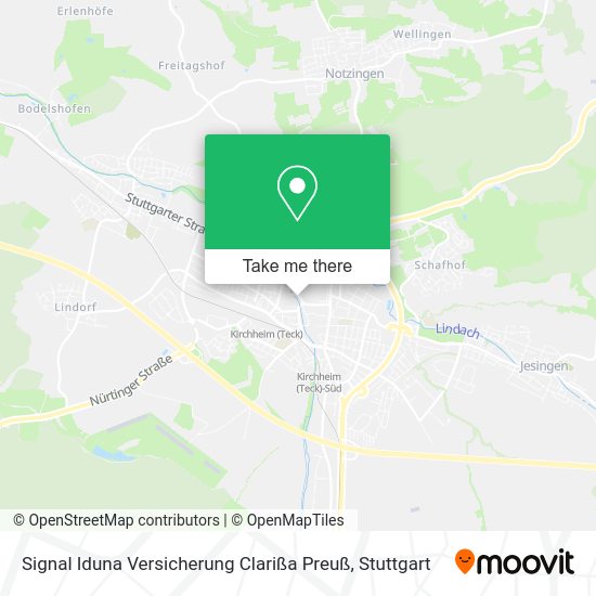 Карта Signal Iduna Versicherung Clarißa Preuß