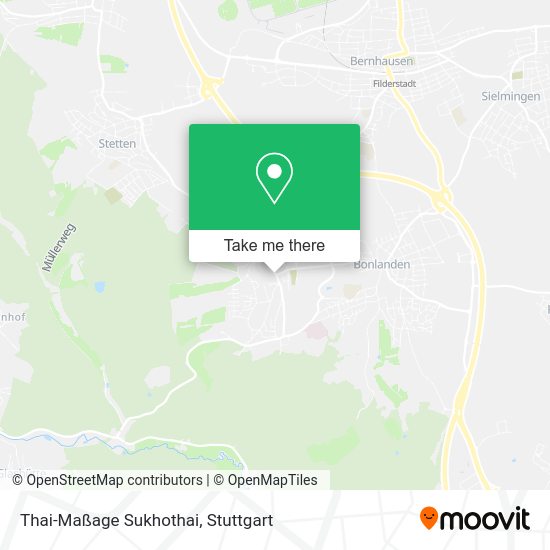 Карта Thai-Maßage Sukhothai