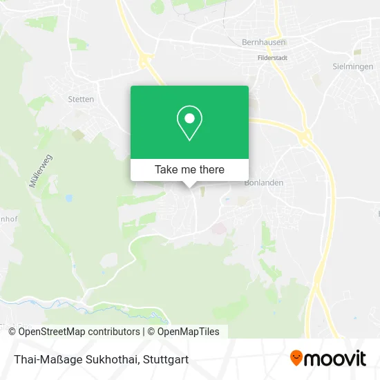 Карта Thai-Maßage Sukhothai