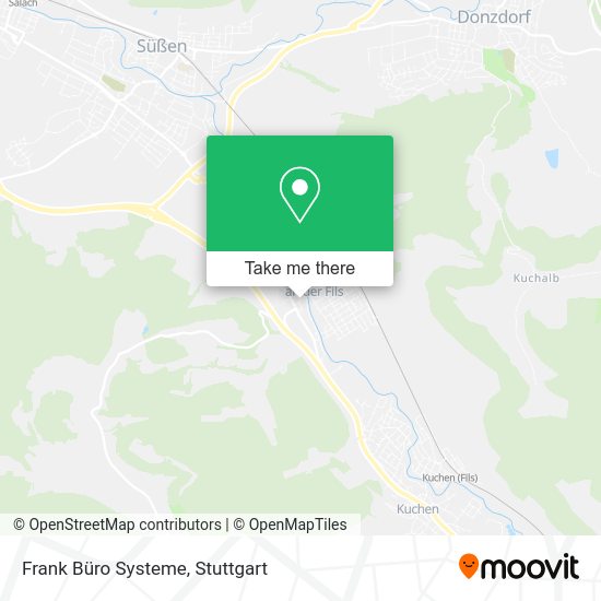 Карта Frank Büro Systeme