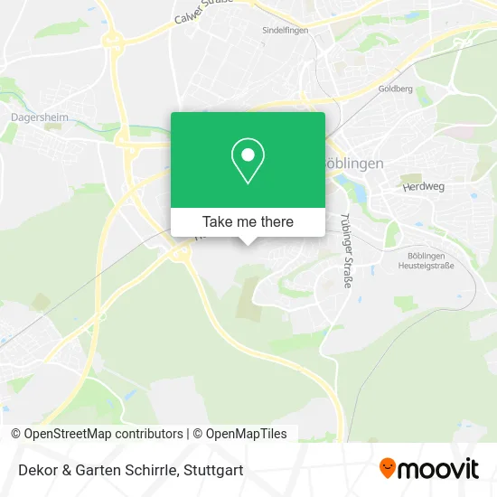 Карта Dekor & Garten Schirrle