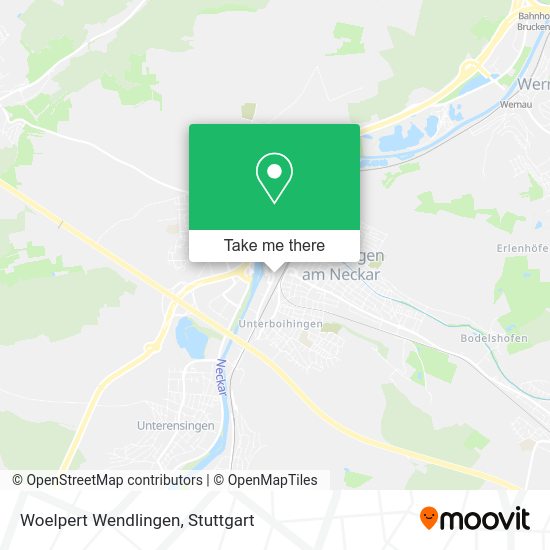 Карта Woelpert Wendlingen