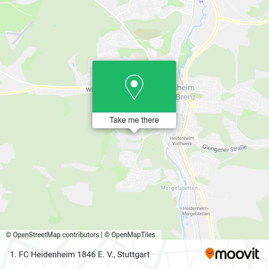 Карта 1. FC Heidenheim 1846 E. V.