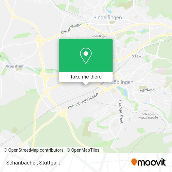 Карта Schanbacher
