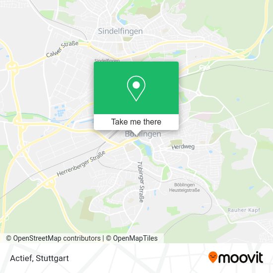 Карта Actief