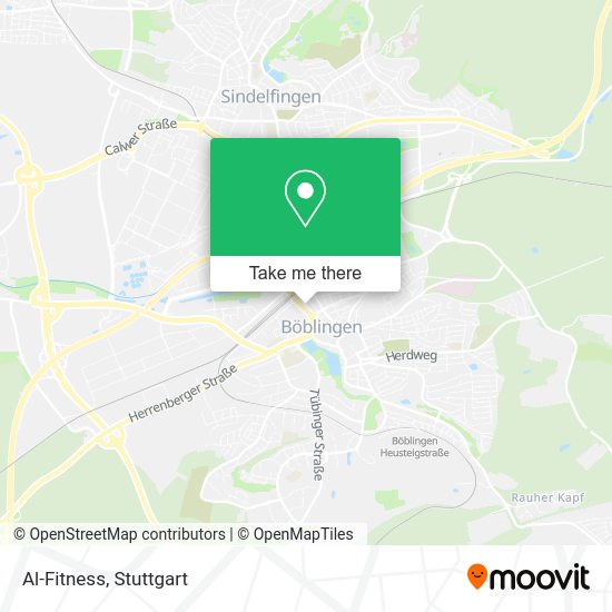 Карта Al-Fitness