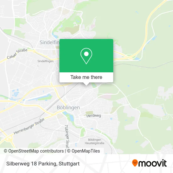 Карта Silberweg 18 Parking