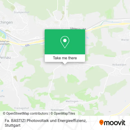 Карта Fa. BASTIZI Photovoltaik und Energieeffizienz
