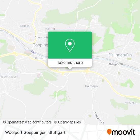 Карта Woelpert Goeppingen