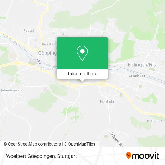 Карта Woelpert Goeppingen