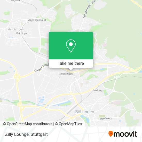 Карта Zilly Lounge