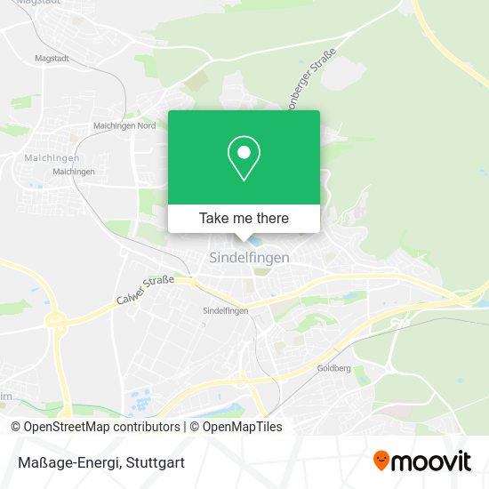 Карта Maßage-Energi