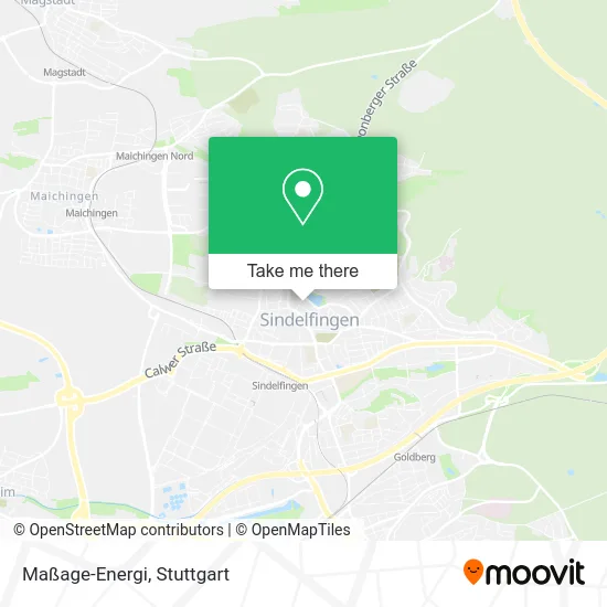 Карта Maßage-Energi