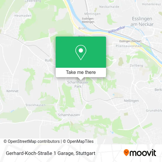Карта Gerhard-Koch-Straße 1 Garage