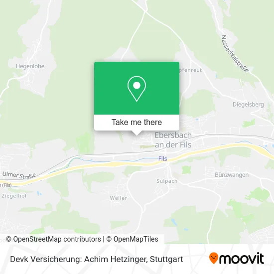 Карта Devk Versicherung: Achim Hetzinger