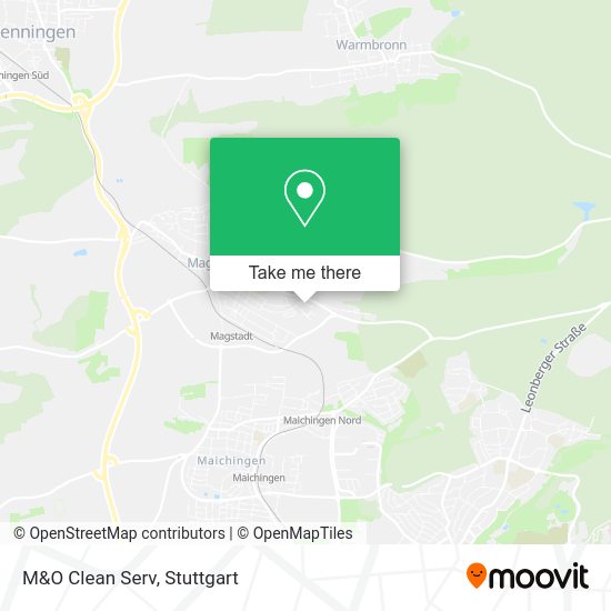 Карта M&O Clean Serv