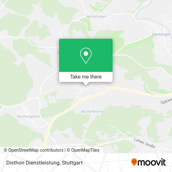 Карта Disthon Dienstleistung