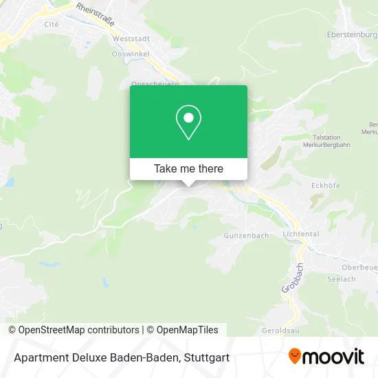 Карта Apartment Deluxe Baden-Baden