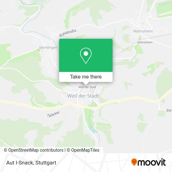 Карта Aut I-Snack