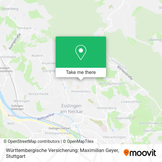 Карта Württembergische Versicherung: Maximilian Geyer