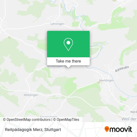 Карта Reitpädagogik Merz