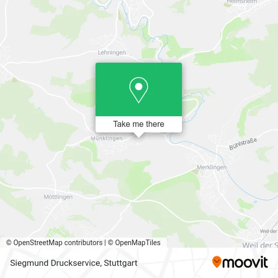 Карта Siegmund Druckservice